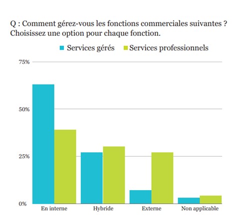 Infographie sur les partenaires de l'écosystème informatique