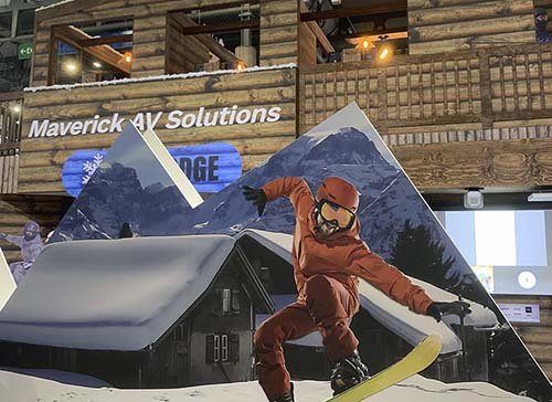 ISE 2023 stand maverick