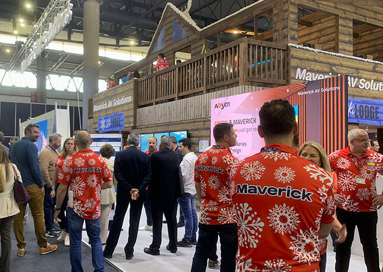 ISE Barcelone, stand Maverick