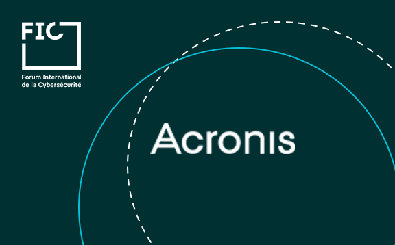 FIC Europe 2023 : Acronis sera présent sur notre stand