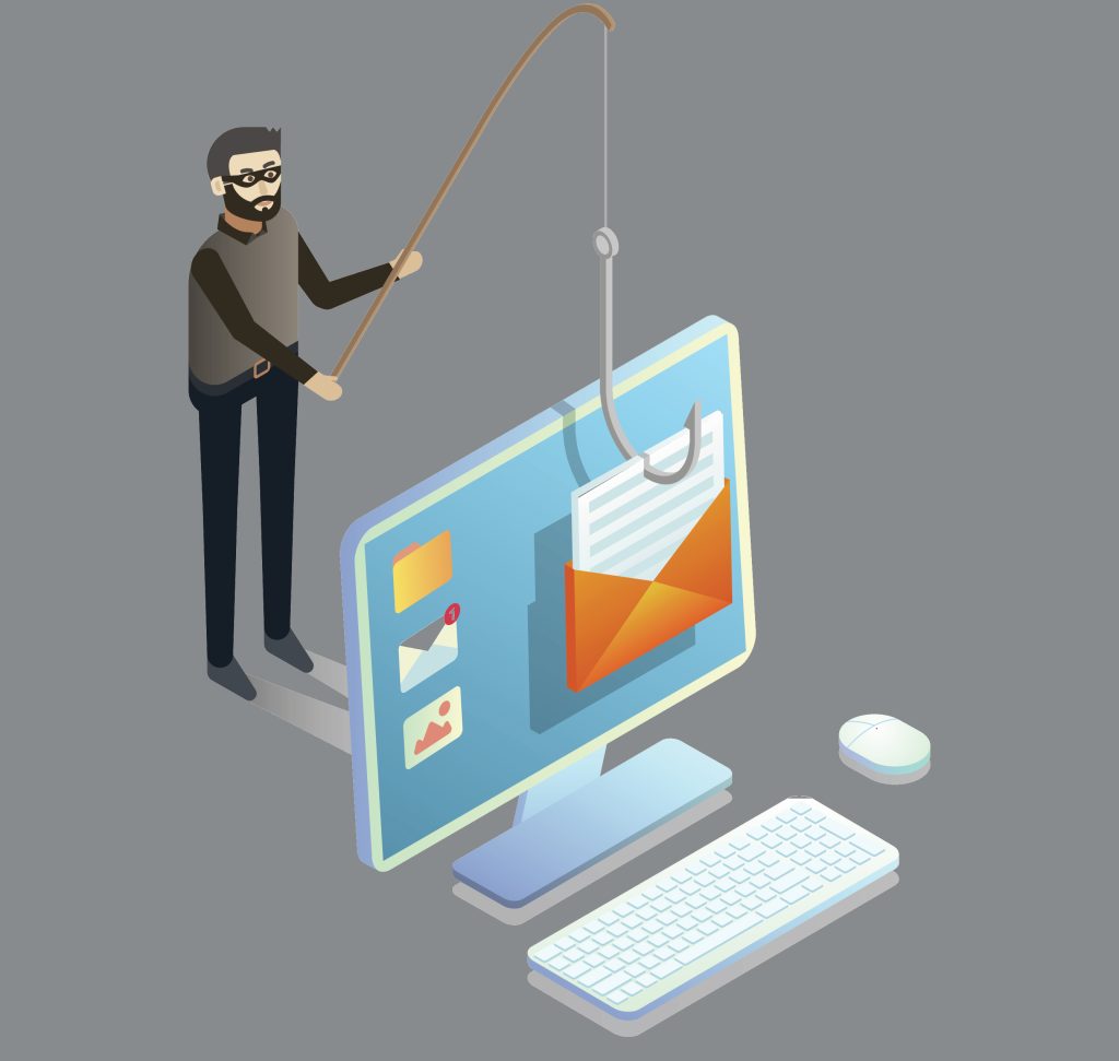 pirate faisant du phishing