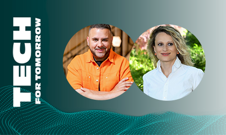 anthony babkine et Gabrielle kalpern invités au tech for tomorrow