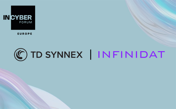 Visuel avec les logos du forum incyber td synnex et de infinidate