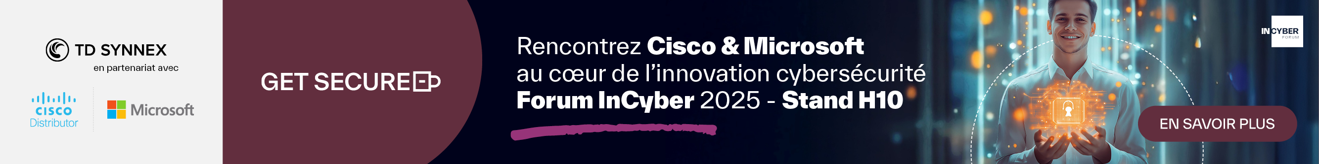 td synnex microsoft et cisco au forum incyber fic 2025