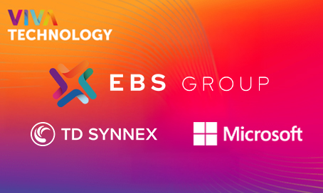 ebs group à viva tech 20255 sur le stand td synnex avec microsoft