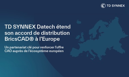 communiqué de presse, nouveau partenariat en eurpe avec BricsCAD®