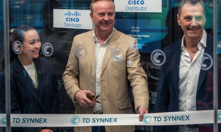 inauguration cisco ia lab data center td synnex